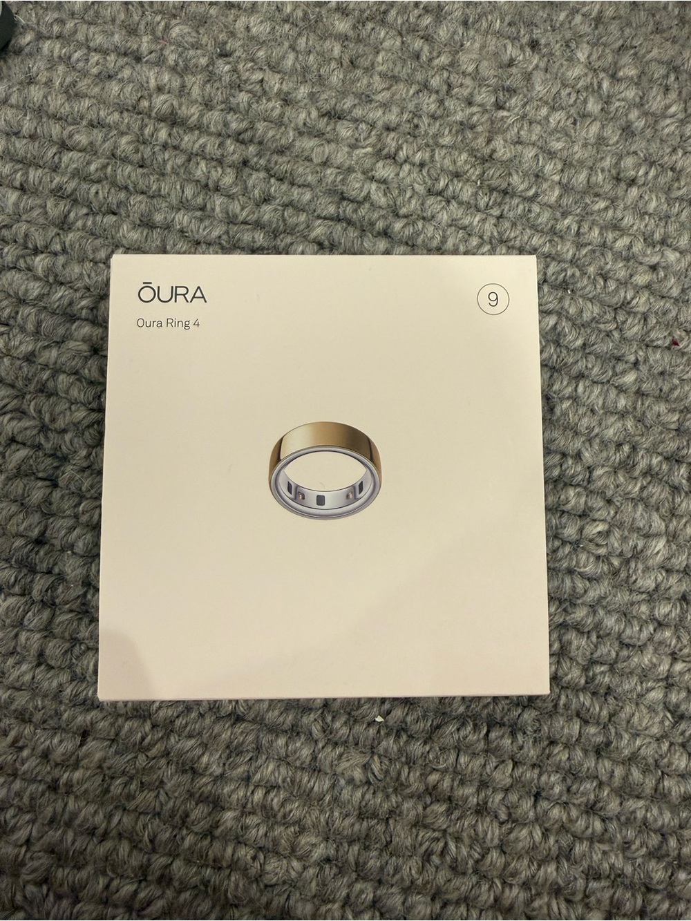 Gold Oura Ring 4 size 9 - Picture 2 of 5